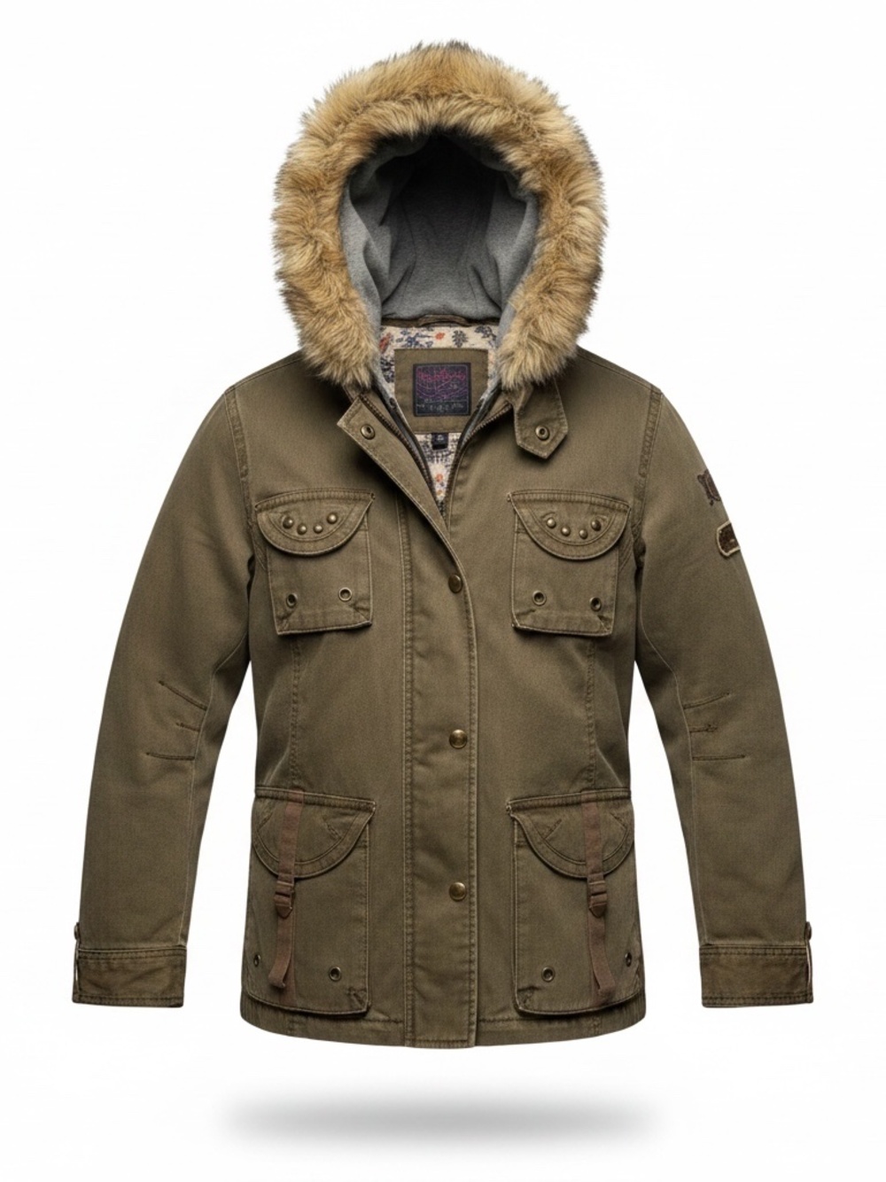 Buffalo David Bitton Women's Military/Utility Jacket - size M